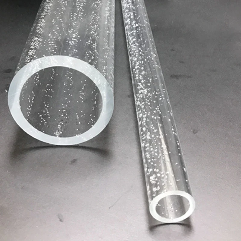 acrylic tube, customized transparent plastic acrylic/PMMA/perspex bubble tube pipe