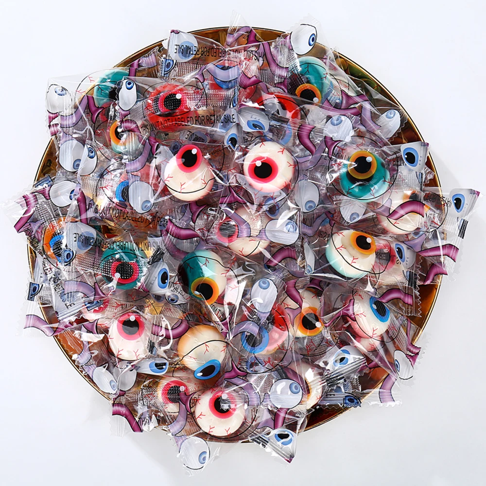 Amos Halloween 4D Eyeball Gummies 3d Sweets Shape Gummy Candy