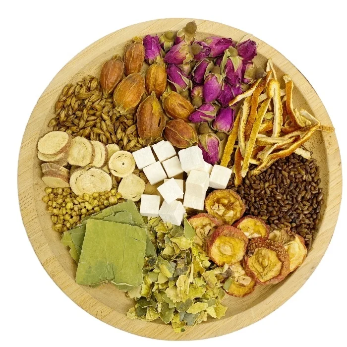Fat Tummy Slimming Tea Weight Loss Lotus Leaf Detox Natural Pure Herbal Flower and Fruit Mix Packed in Triangle Bag