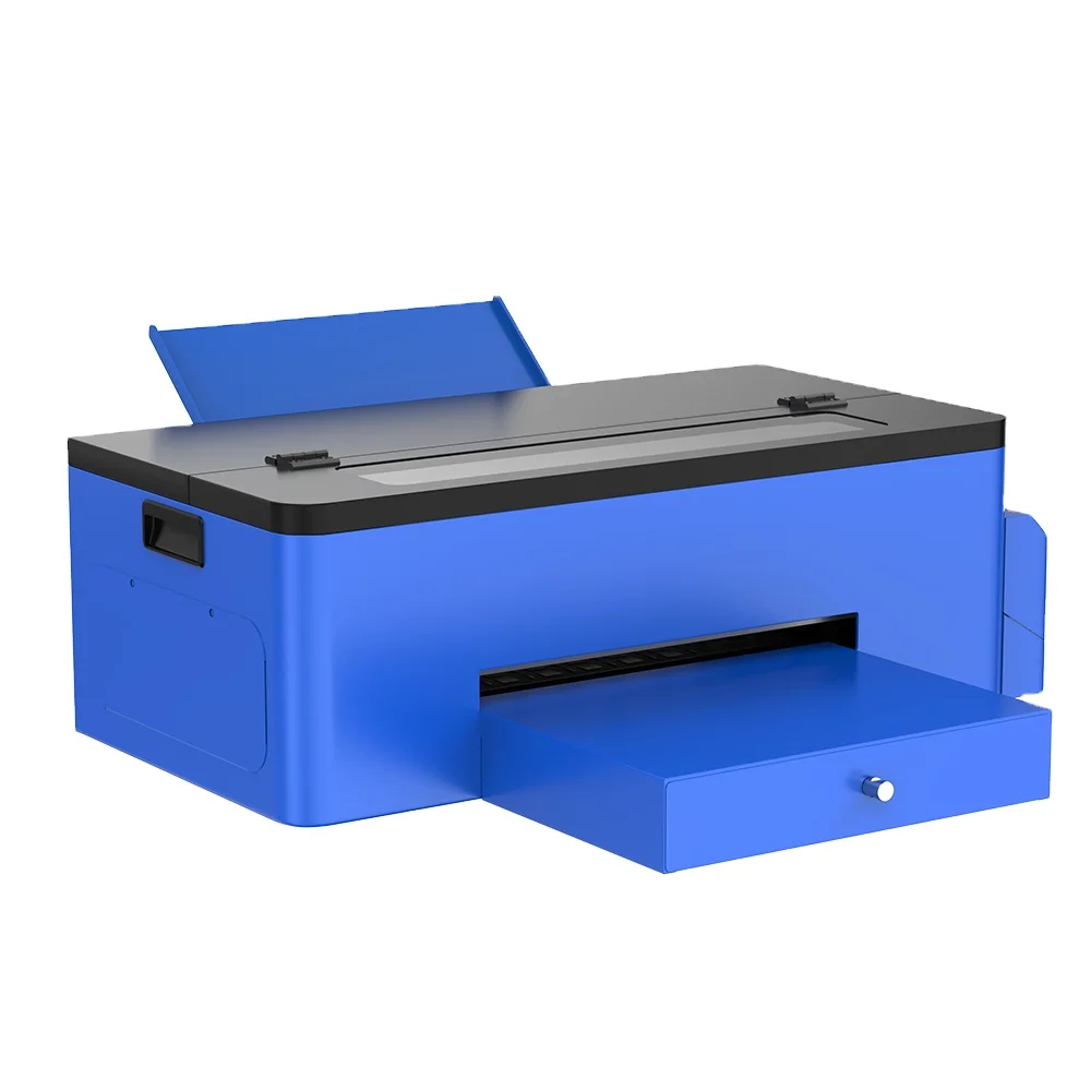 New A3 DTF Printer L1800 Roll to Roll Controller Pet Film Printer with White Ink Stirring Circulation For T-shirt Printing