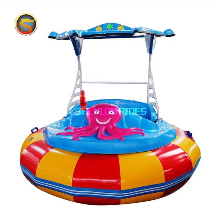 Electric Fiberglass Adult Water Play Equipment Bumper Boat for Sale