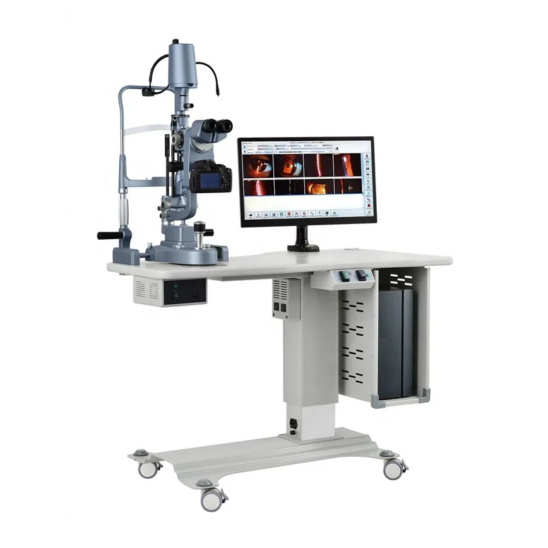 Latest innovative products upscale medical instruments ophthalmic equipment 5 magnification with LED slit lamp
