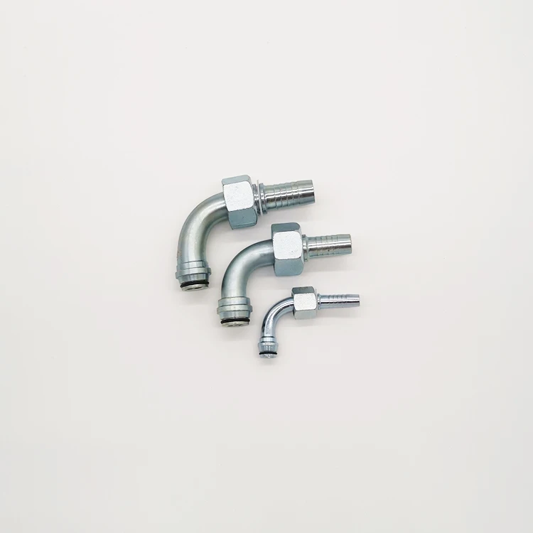 90 Degree Metric Female 24 degree cone o-ring L.T. Alternative EATON  20491 Series Hydraulic Hose Fitting