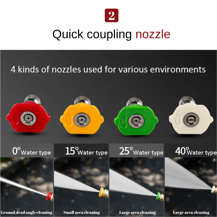 100bar electric high pressure street washer washer truck high pressure cleaner