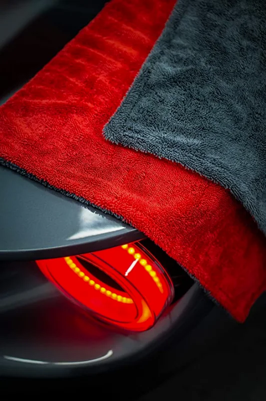 High quality 1400gsm car wash towel twisted loop microfiber cleaning car drying towel micro fiber towel for car