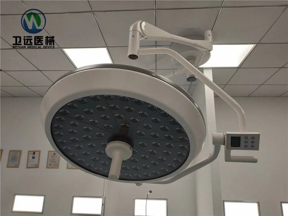 Single Ceiling LED Surgical Examination Light for veterinary surgery