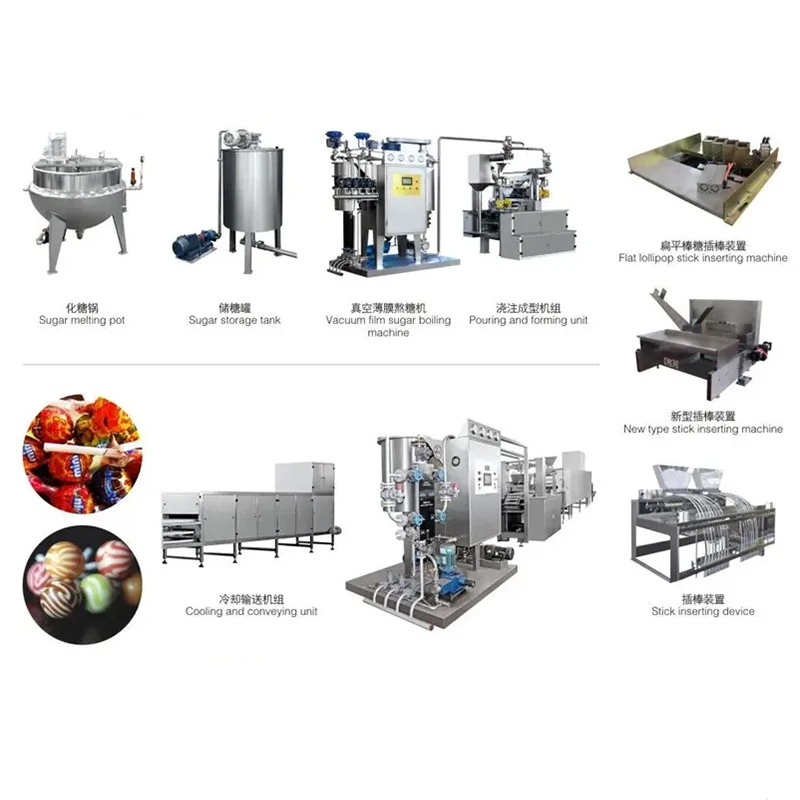 Haitel Automatic Sweets Candy Equipment Gelatin Fudge Soft Bear Jelly Candy Machine Production Line Gummy Candy Making Machine