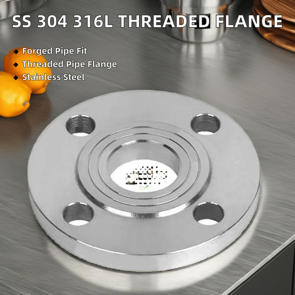 304 material flat welding stainless steel flange reducer flange stock sufficient pressure resistance