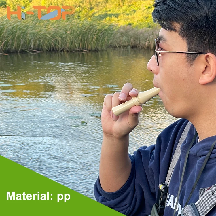 Hitop PP Wholesale Durable China Hunting Accessories Acrylic Duck Mallard Call Duck Call Whistle