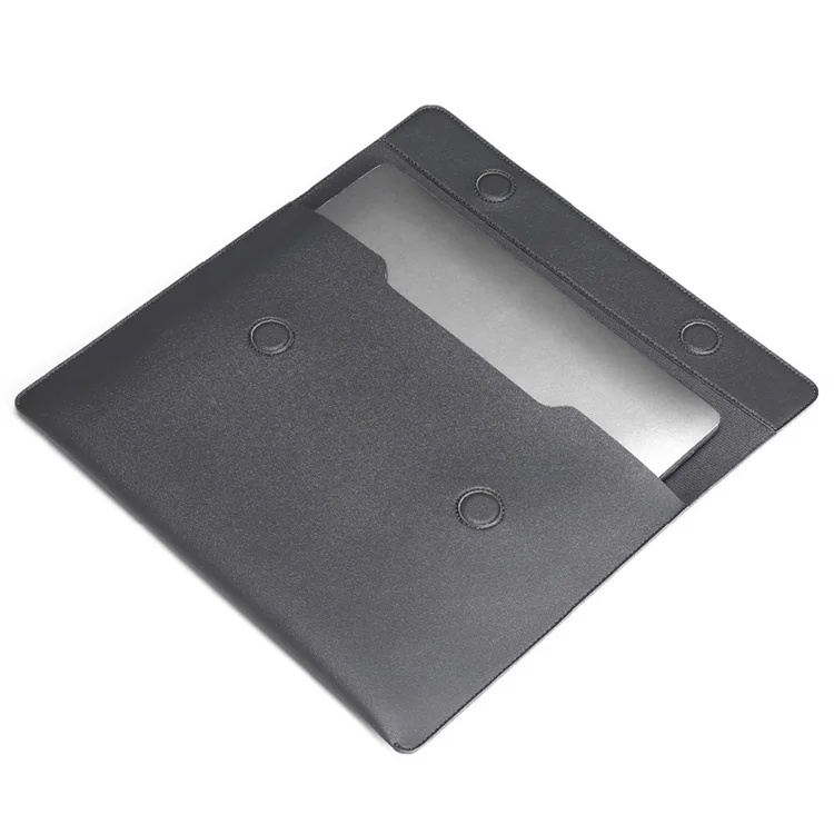 Hand-made fashion large capacity durable waterproof material Pu leather laptop case