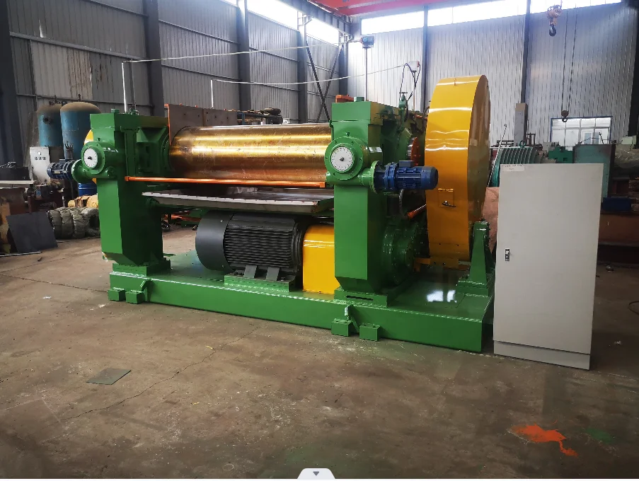 Laboratory-Size Open Type Rubber Mixing Mill Waste Rubber Mixing Mill Xk-400 Rubber Mixing Mill