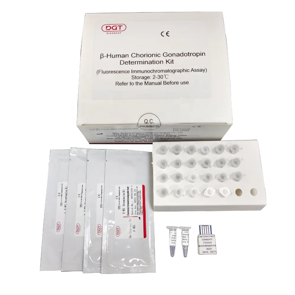 Fast Fluorescence immunoassay Hormone HCG FSH LH Prolactin Analyzer Quantitative Test Kit