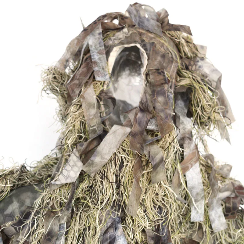 Best Outdoor Camouflage Clothing Breathable Light Hunt Ghillie Camping  Birding Suit Hunting Suit