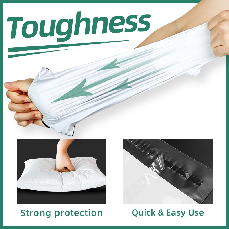 biodegradable bamboo courier bag post custom 19x24 Inch Teal 50 Pack Extra Large S automatic bagger Poly Mailers