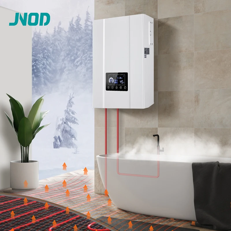 European And American Electric Heating Combi Boiler For Home Hotel Radiator Underfloor Heat And Hot Water