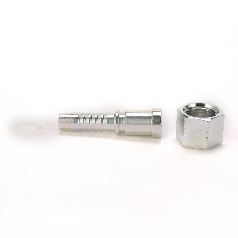 Competitive price ORFS female straight carbon steel galvanized swivel fittings