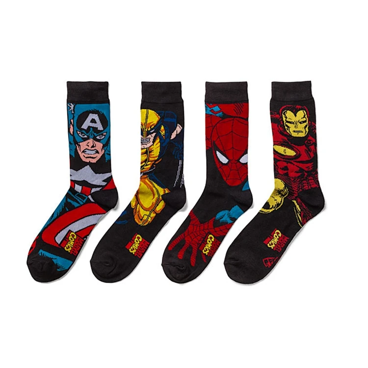 DL-I-1085 socks super heroes superhero socks hero socks