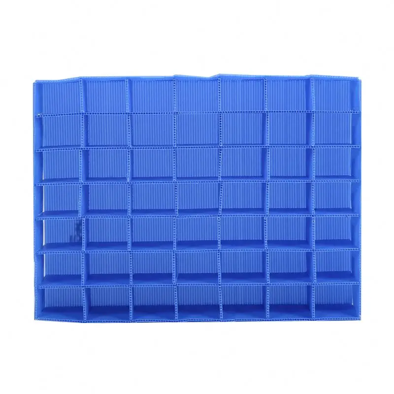 Customized PP Hollow Divider Sheet Board Corrugated Eco Packaging Boxes Plastic Partition Divider Sheet For Separating