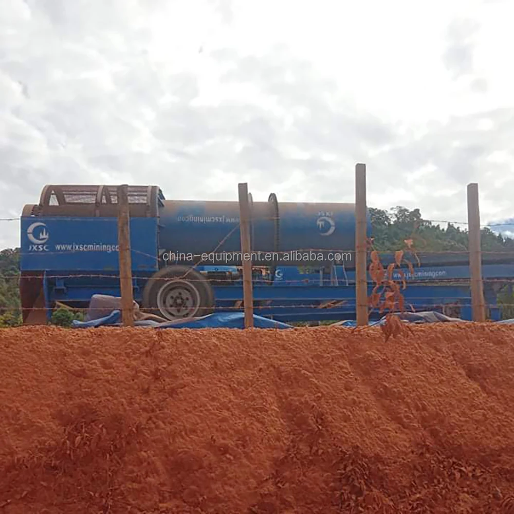 Small Scale Factory Cheap Price Mobile Trommel Gold Washing Plant