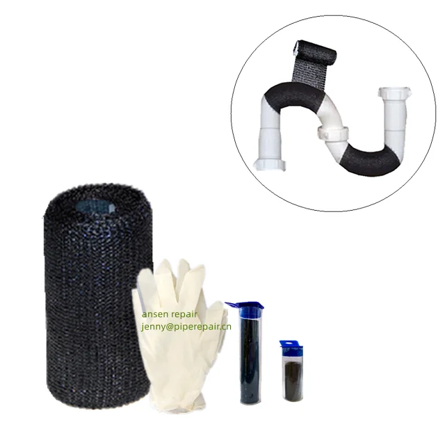Industry fix repair wrap tape Water activate fiberglass tape External Fixator Moisture cured pipe wrap