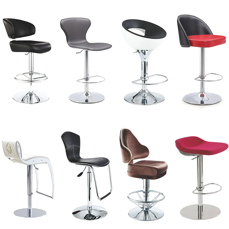 Factory wholesale commercial modern outdoor abs metal frame kitchen bar stools