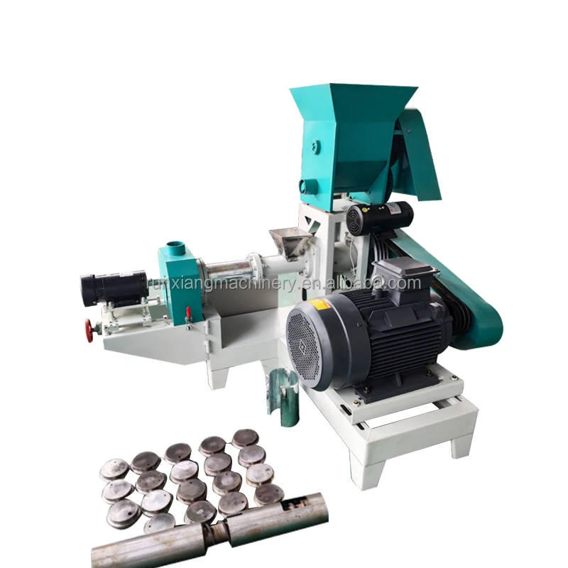 Cat and dog pet food pellet making machine Pet puffed snack machine Floating fish feed puffing extruder machine