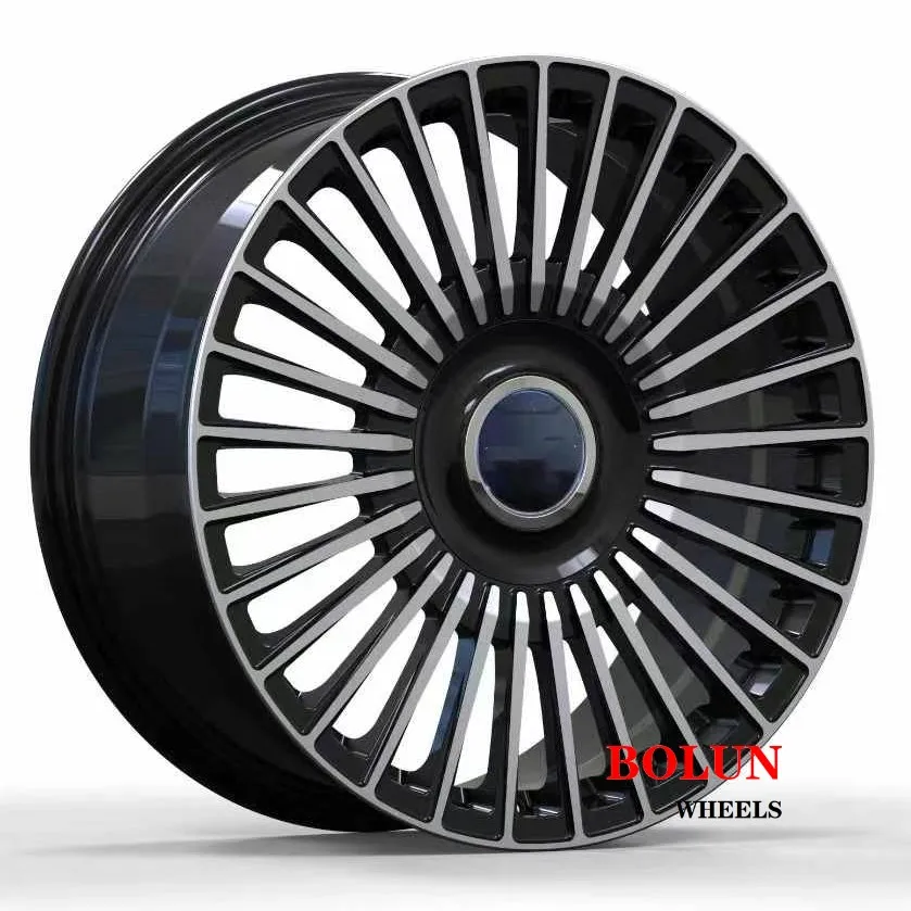 Кованое колесо 5x120 5x114,3 5x112 5x130 для Mercedes Jaguar C8 BMW внедорожник hongqi автомобиль 20 22 24 дюймов черные обработанные колесные диски