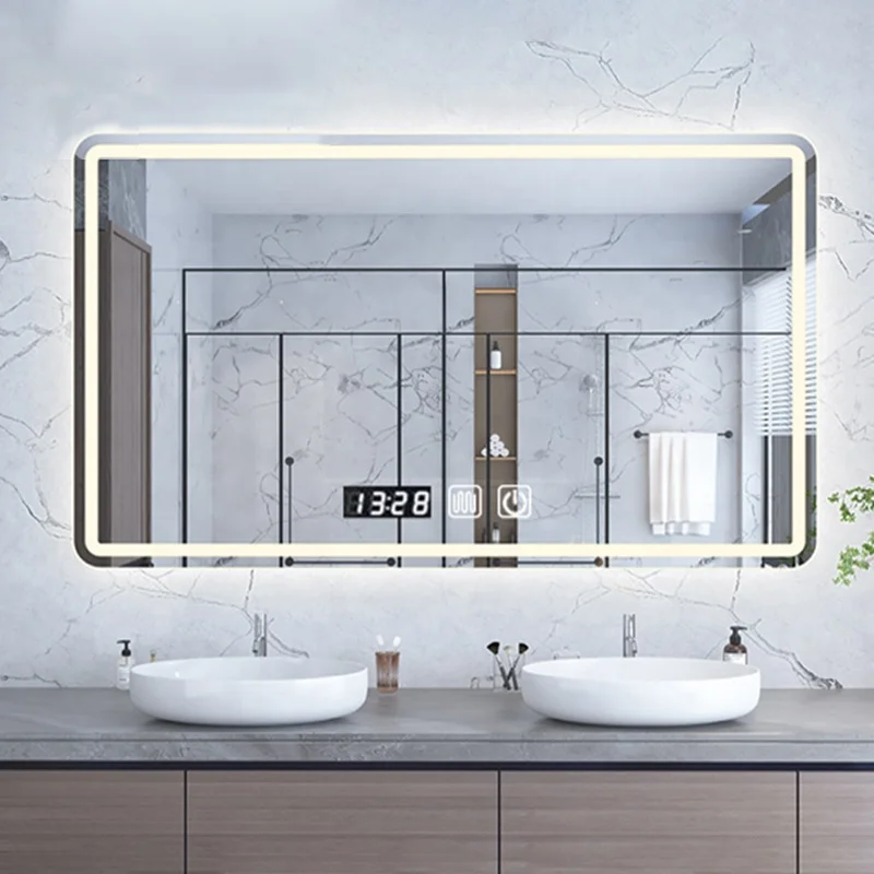 LED bathroom Smart Mirror Retail LED Bathroom Mirror with Light Smart Mirror Touch Screen