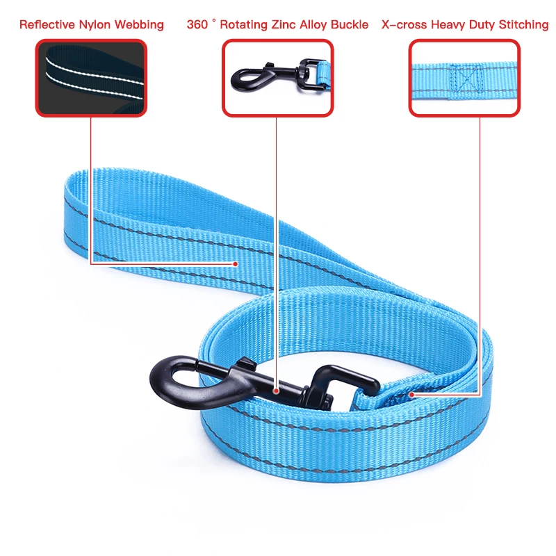 11 Colors Nylon Pet Dog Leash