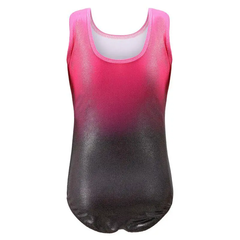 Oem Girls Leotards Kids sleeveless Diamond Dance Gymnastics Leotard For Kids Girls Gymnastic Dance Wear