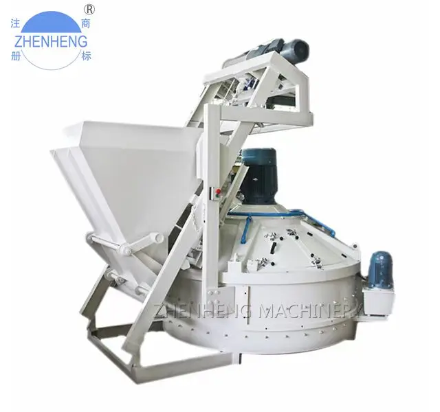 Concrete mixer with the planetary reducer concrete planetary mixer mp2000