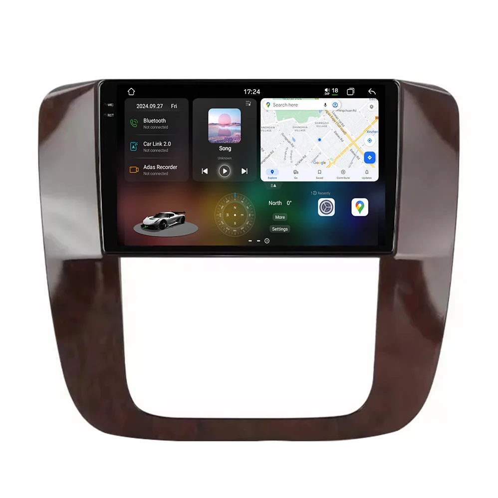 Автомагнитола 2 din для автомобиля android carplay Chevrolet Tahoe 2007-2012 GPS навигатор головное устройство авто радио с Carplay wifi BT