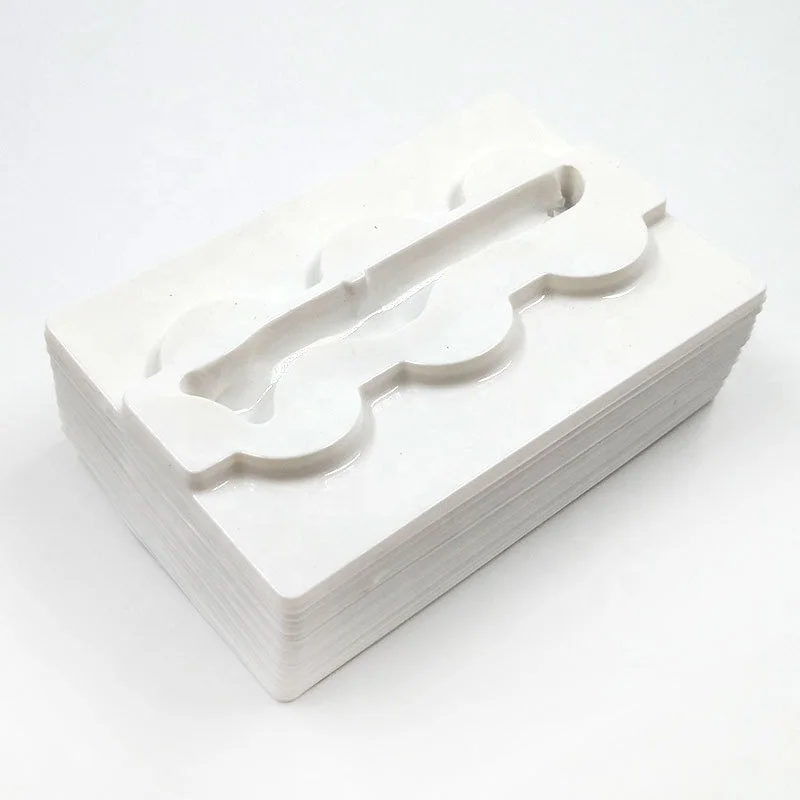3 Pairs 5 Pairs Eyelashes Holder False Eyelashes Packaging Box Eyelash Tray Plastic Packaging
