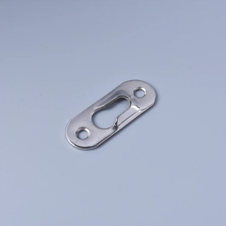 Shanfeng 4 holes Metal Picture Frame accessories Hanging Plate Keyhole Hanger