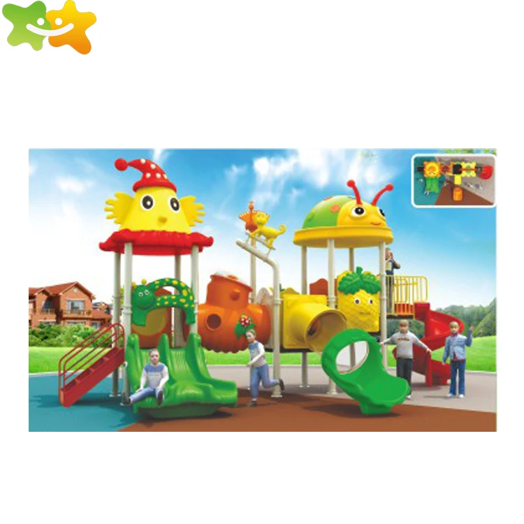 Factory Price School Children Play Equipment Kids Outdoor Playground Plastic Slide
