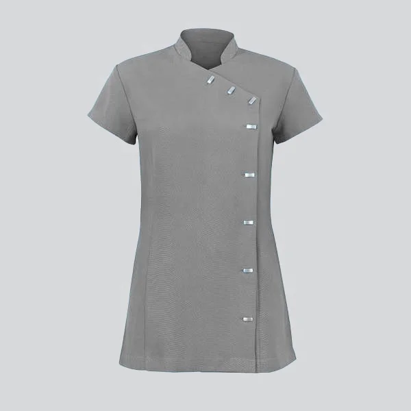 Wholesale Scrubs Tunics Beauty Tunic Uniforms Salonwear Buttons Front Beauty Salons Spa Uniforms Suits