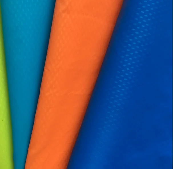 Factory Direct Sales Polyester Spinning imitation memory concave-convex three-dimensional embossing clothing fabric