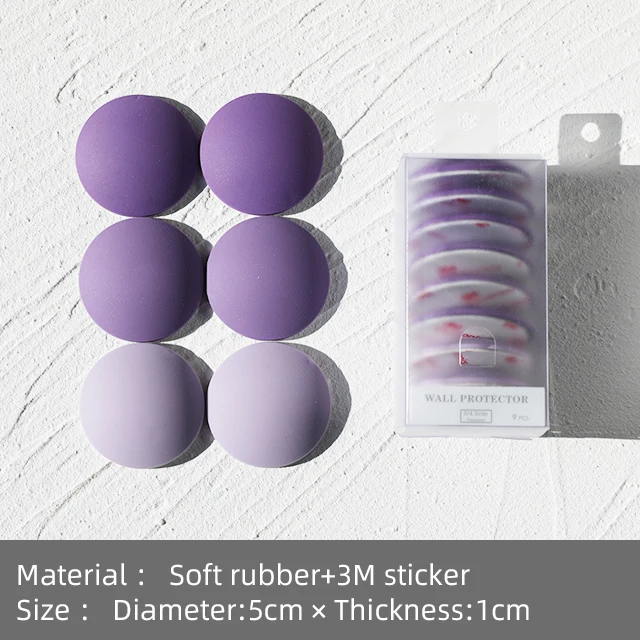 Лидер продаж мягкая резиновая Водонепроницаемая Бесшумная ручка пробка для подушки 50 мм самоклеящиеся круглые дверные ограничители