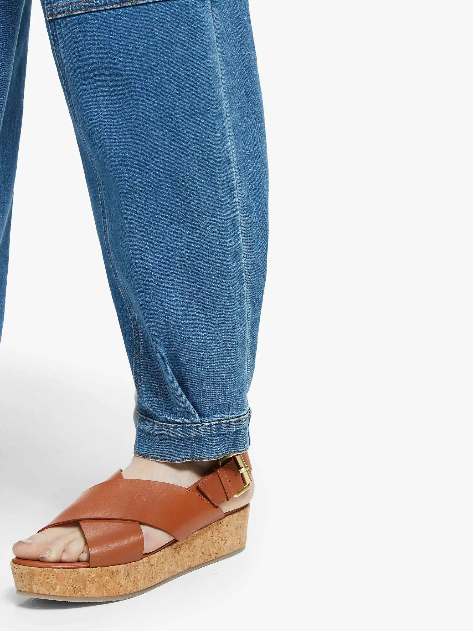 Hot Selling Custom 2024 plus size blue breathable boyfriend baggy street femme denim wide leg pants with pockets women jeans