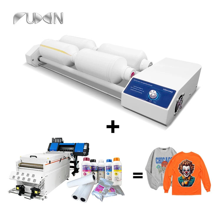 Dtf Printer White Ink Shaker Round Bottles Effectively Prevents White Ink Sedimentation At The Bottle Bottom With EU AU US Plug