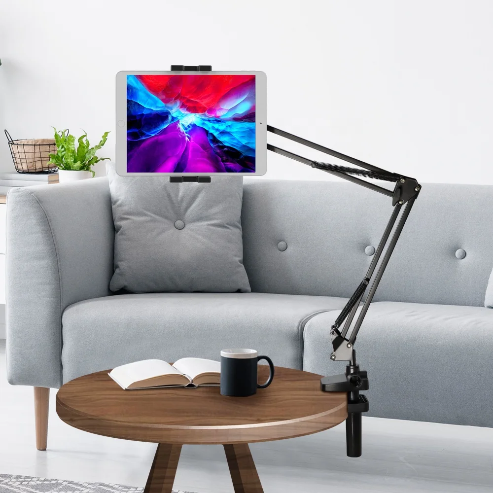 Innovative Products 2021 Phone Assessories Flexible Foldable Lazy Neck Mobile Phone Holder Adjustable Rugged Tablet Stand