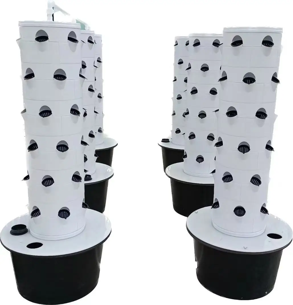 Cylindrical Planting Tower Column Aerosol Cultivation System Hydroponic Equipment Soilless Cultivation Planting Machine