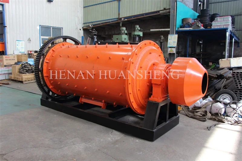 Huansheng Automatic High Profit High Quality 1Tph Big Gold Ball Mill 2-3T/H Gold Ore Ball Mill Machine