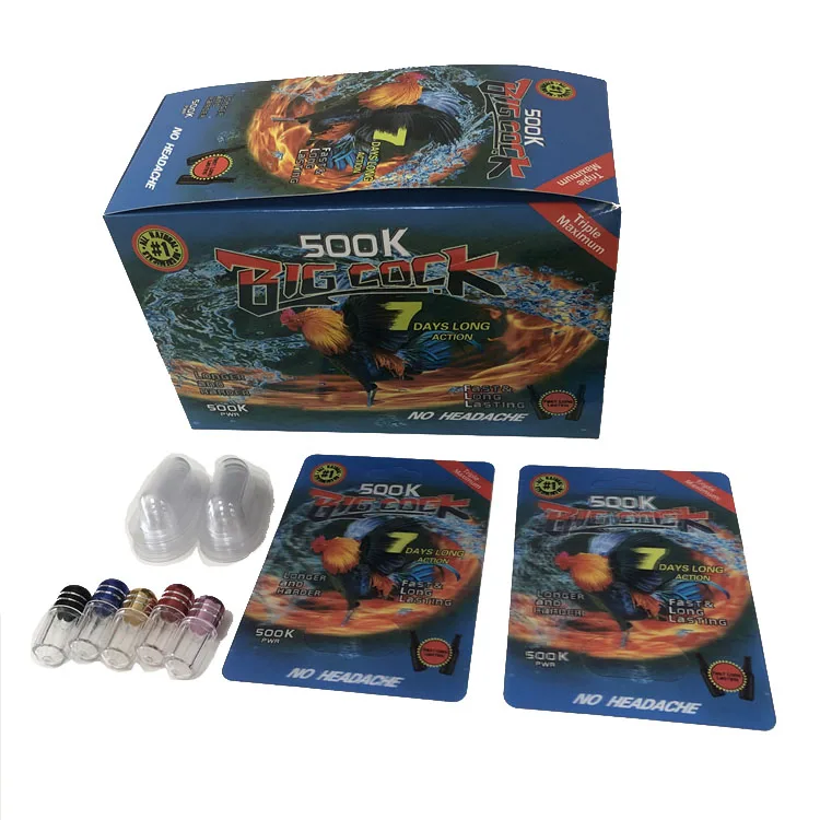 Uv printed pink pussycat paper cards for sexy tablet for women male enhancement pill packaging rhino 69 7 725k 3d cards box