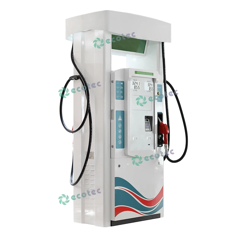 Ecotec Gilbarco Fuel Dispenser Two Nozzle Suction Pum,p Working with Fuelplus System for Gas Station