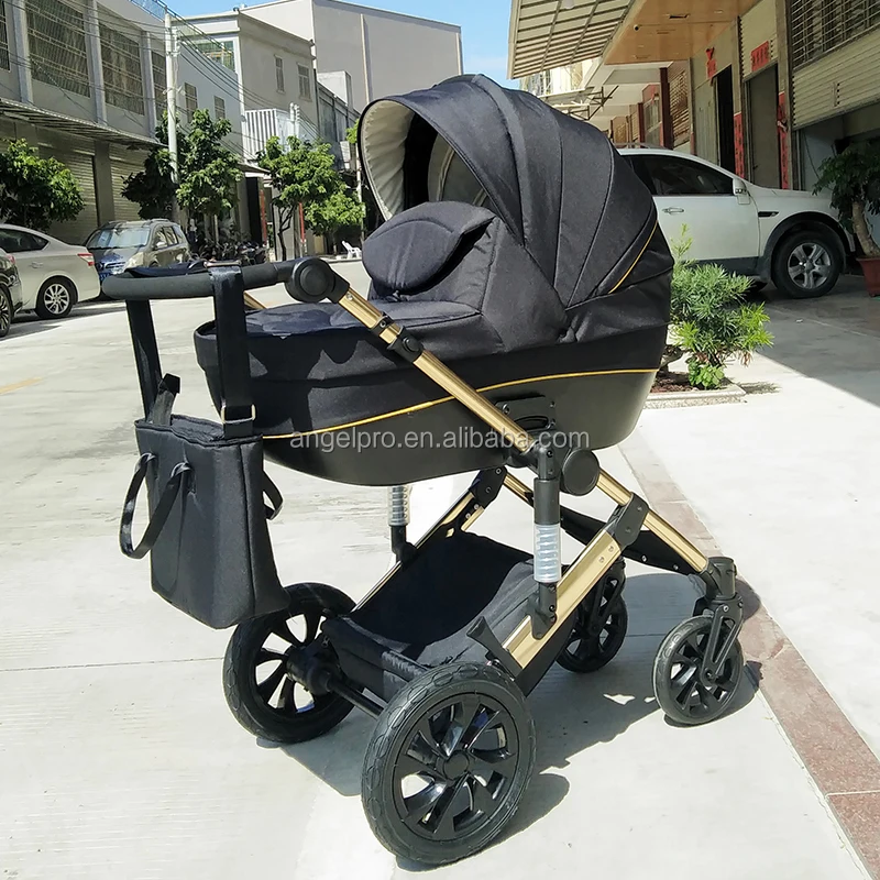 Factory price EN1888 good quality high end luxury baby stroller 3 in 1 pram