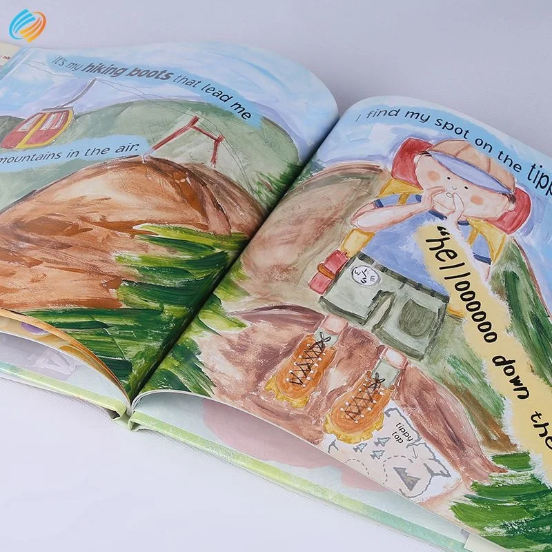 Paper Back Thick Hardcover Board Binding Cover Markers Print Books Spiral Bind Custom Family History My Hot Book In Shenzhen