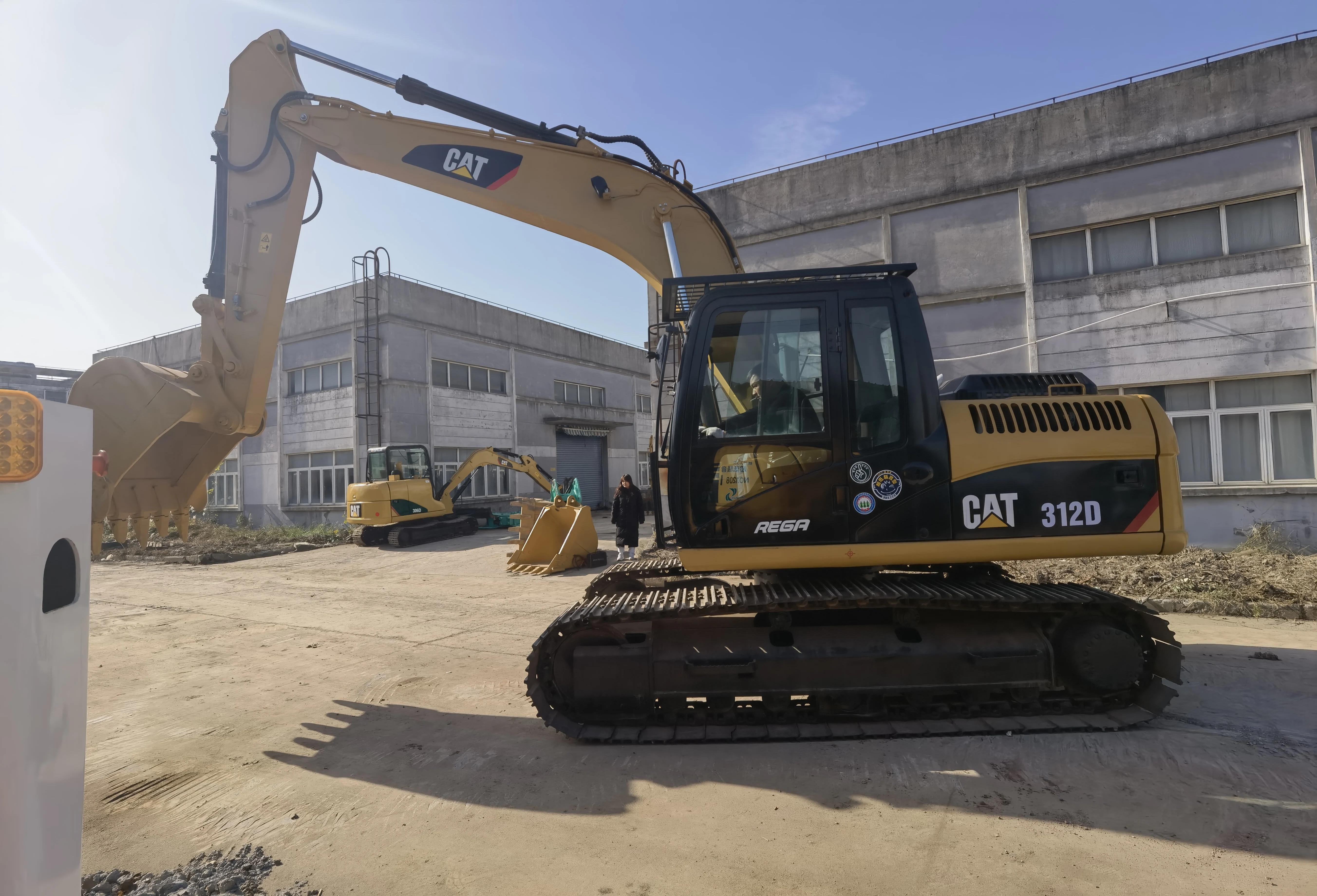 Original Paint Used CAT Excavator Japan 312D 315D 313D 336D Used Excavator Cat 312D Machine In Stock