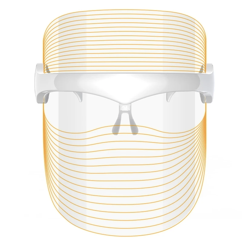 2021 led face mask therapy Photon led 7 color face mask light facial skin led beauty face mask