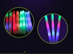 led flashing foam sticks Festival Event Party Supplies Horror Halloween Christmas celebration favor